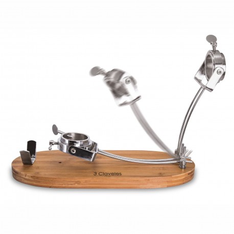 SOPORTE JAMON GIRATORIO PLEGABLE 3 CLAVELES