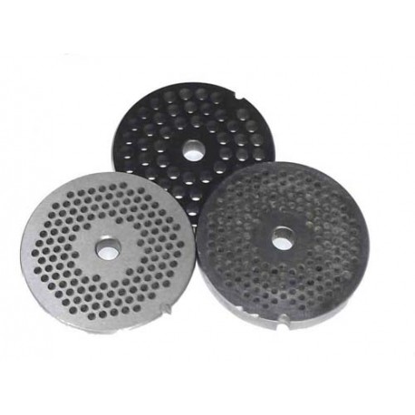 PLACA INOX Nº 22, VARIOS TALADROS