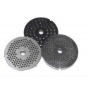 PLACA INOX Nº 22, VARIOS TALADROS