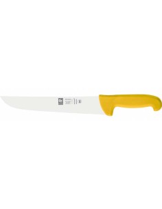 Cuchillo Carnicero Safe de Icel 20 cm Amarillo - Cuchillerías Sabín