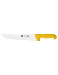 Cuchillo Carnicero Safe de Icel 24 cm Amarillo - Cuchillerías Sabín