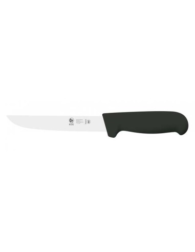 CUCHILLO CARNE ESTRECHO NEGRO 18 CM. SAFE