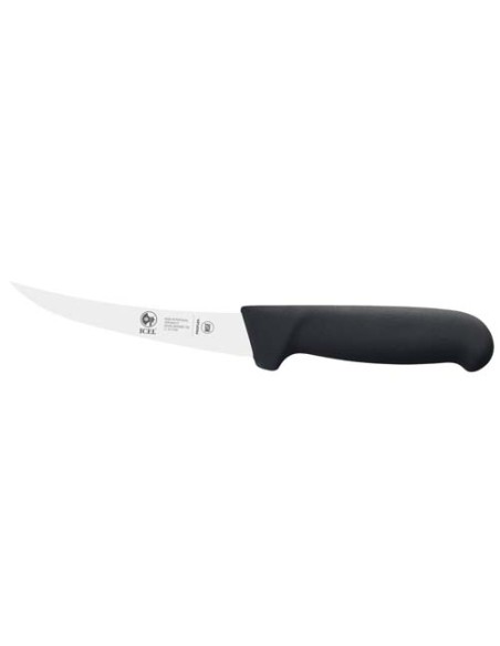CUCHILLO DESHUESAR CURVO SAFE NEGRO