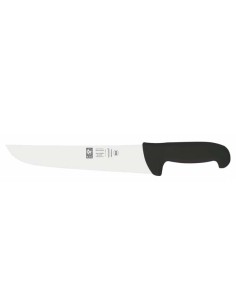 Cuchillo Carnicero Safe de Icel 20 cm Negro - Cuchillerías Sabín