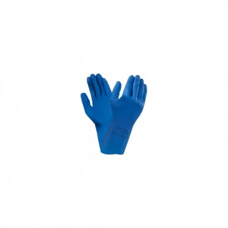 Guante látex flocado