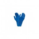 Guante látex flocado