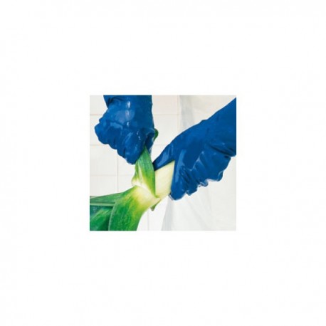 Guante látex flocado